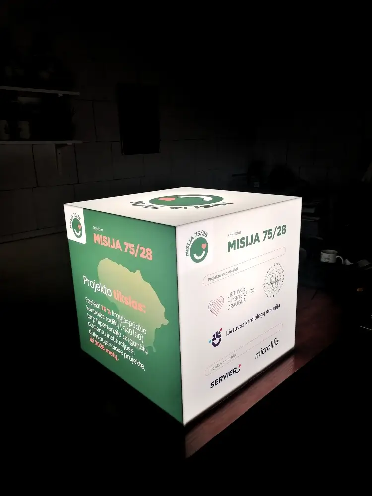 Šviečiantis kubas